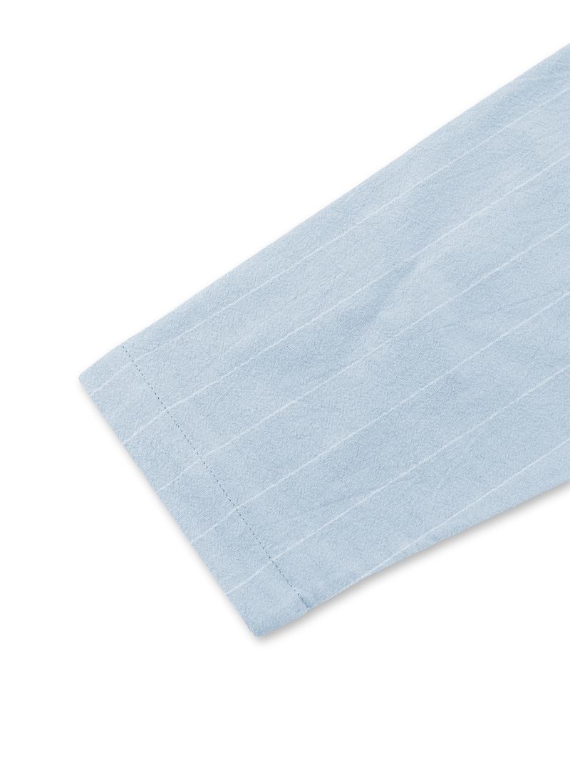 Camicia casual a maniche lunghe con cappuccio e bottoni, nuova, in cotone e lino, a righe, da uomo_voghion.com