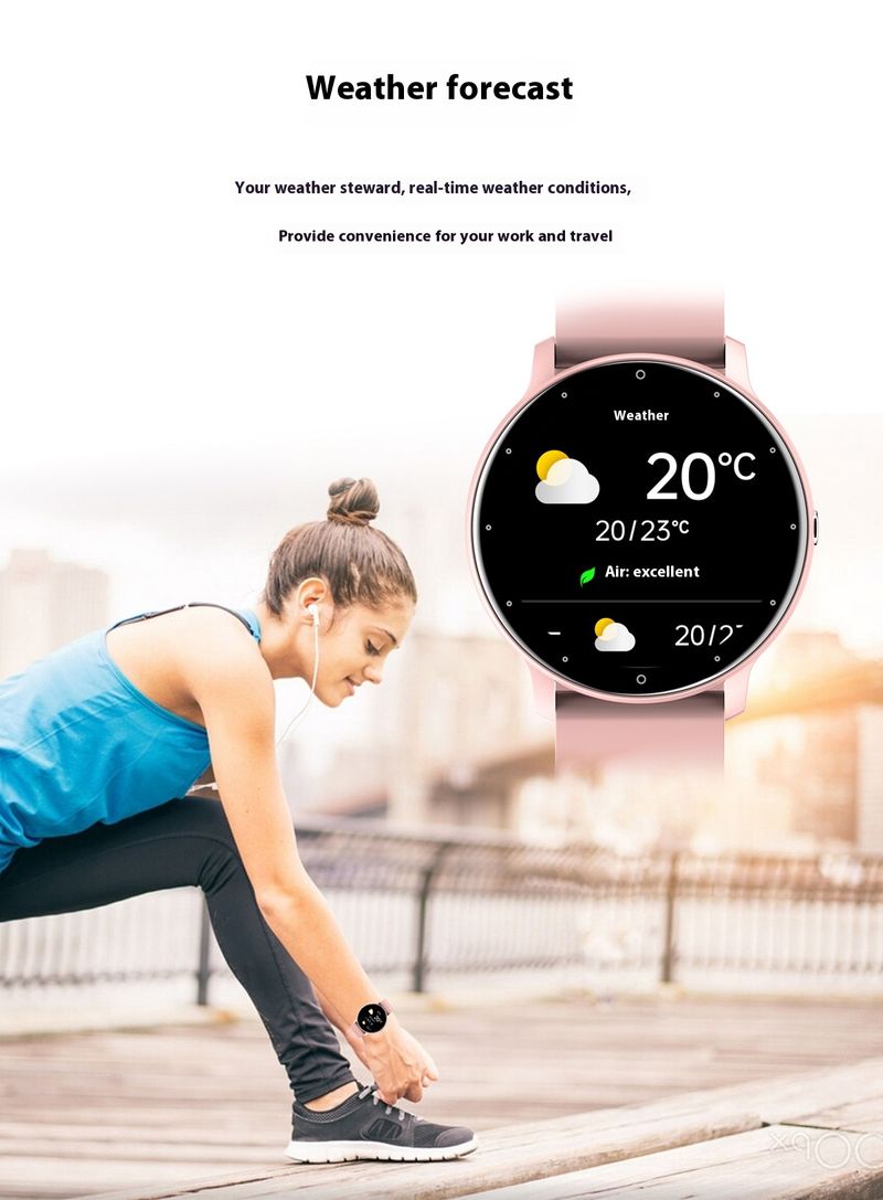 Cross Border ZL02D Smartwatch impermeabile a lunga durata per pressione sanguigna, ossigeno, orologio sportivo da esterno_voghion.com