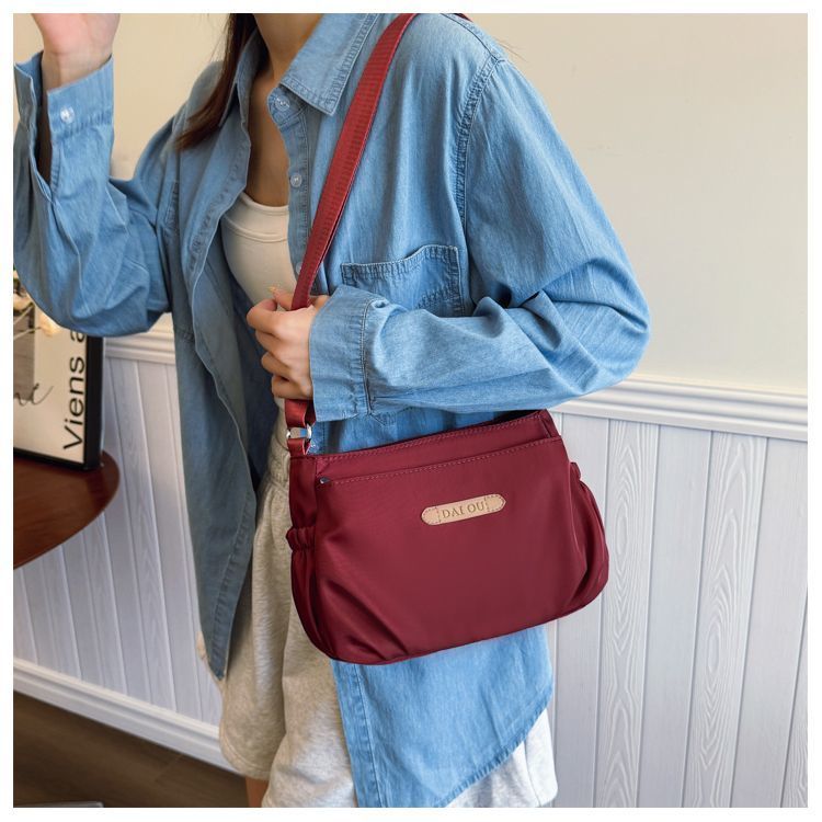 Oxford Cloth For Women, Lightweight Multi-layer Nylon Canvas, Mother's Middle-aged Women's Single Shoulder Crossbody_voghion.com