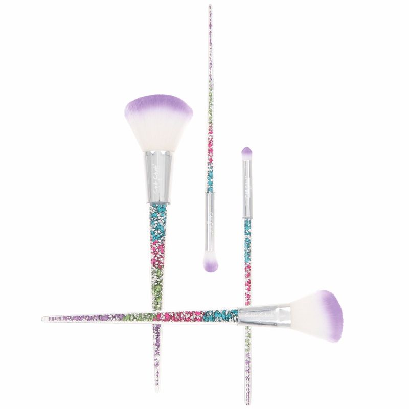 Make-up-Pinsel-Geschenkset Regenbogen Rouge Puder Lidschatten Pinsel Mädchen Frauen Weihnachten_voghion.com