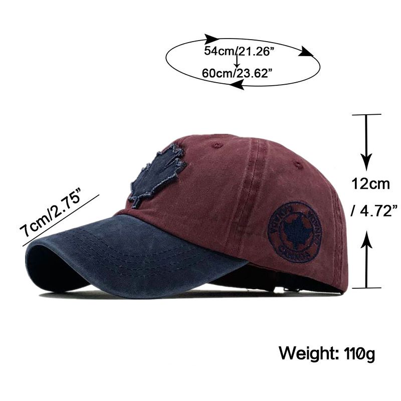 Unisex Color blocked washed retro distressed duckbill cap, versatile men's cap, women's cap, sun protection duckbill cap, sun visor cap_voghion.com