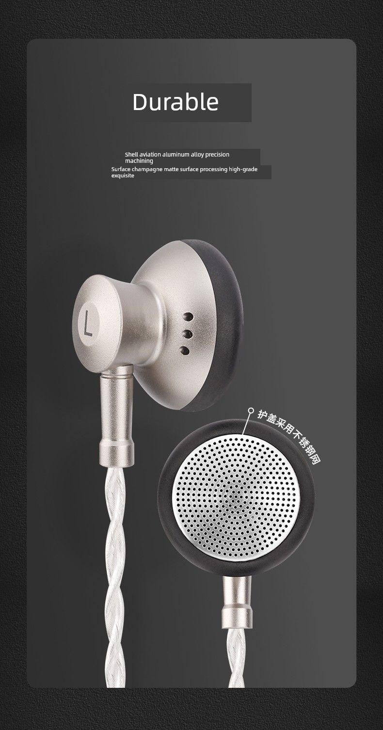 Sivga M200 Høretelefon In-Ear Fladt Hovedstik_voghion.com