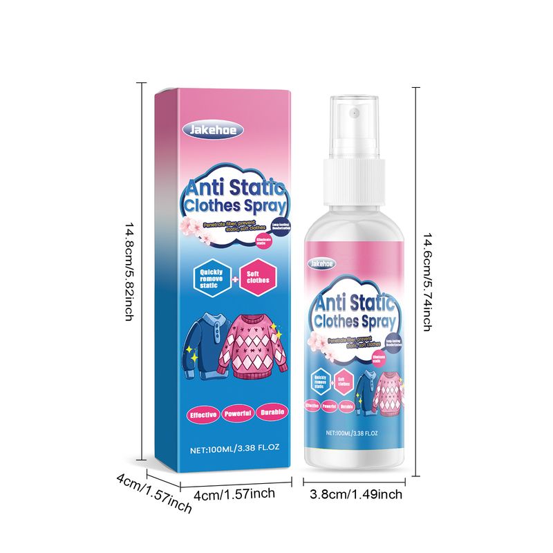 Le spray anti-rides antistatique pour vêtements est doux et confortable pour éliminer les plis des vêtements en douceur, sans électricité statique_voghion.com