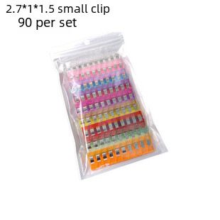 Neuer grenzüberschreitender Positionierungsrand, weißer und roter Kunststoff-Axt-Clip 33, Patchwork, fester mittlerer Nähclip_voghion.com