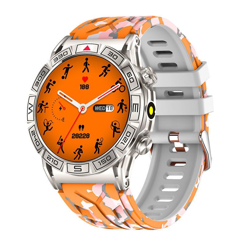 New KC80 Smartwatch With Heart Rate And Blood Oxygen Monitoring, Bluetooth Communication, Three Protection, Outdoor 1TM_voghion.com