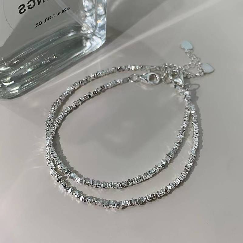 Bracelets, Irregular Creative Niche Design, Small Sier Bracelets, Exquisite And Simple Female Jewelry_voghion.com