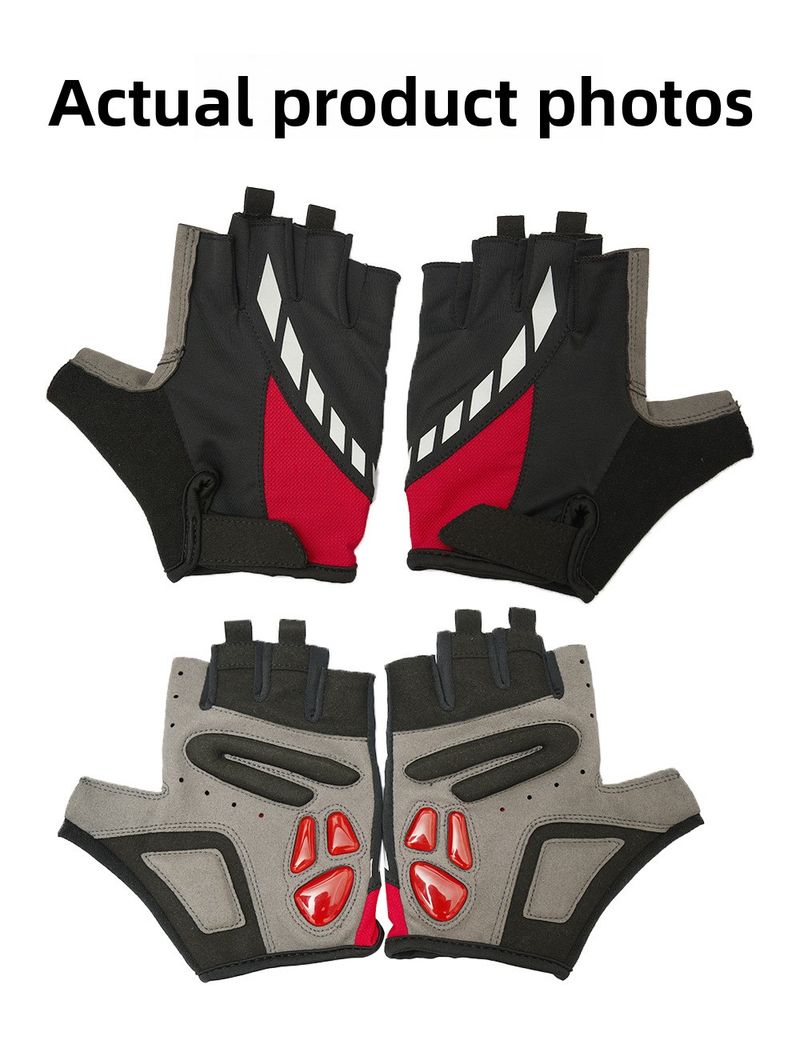Premium Cycling Gloves Summer Breathable Non-Slip Shock Absorption Half-Finger Outdoor Sports Training Bicycle Road Bike_voghion.com