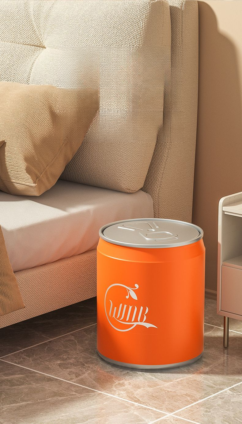 Coca-Cola-Mülleimer, leicht zu ziehen, kann drücken, kreativer Internet-Promi-Haushalt mit Deckel, großer Vorratsbehälter für Wohnzimmer und Badezimmer_voghion.com
