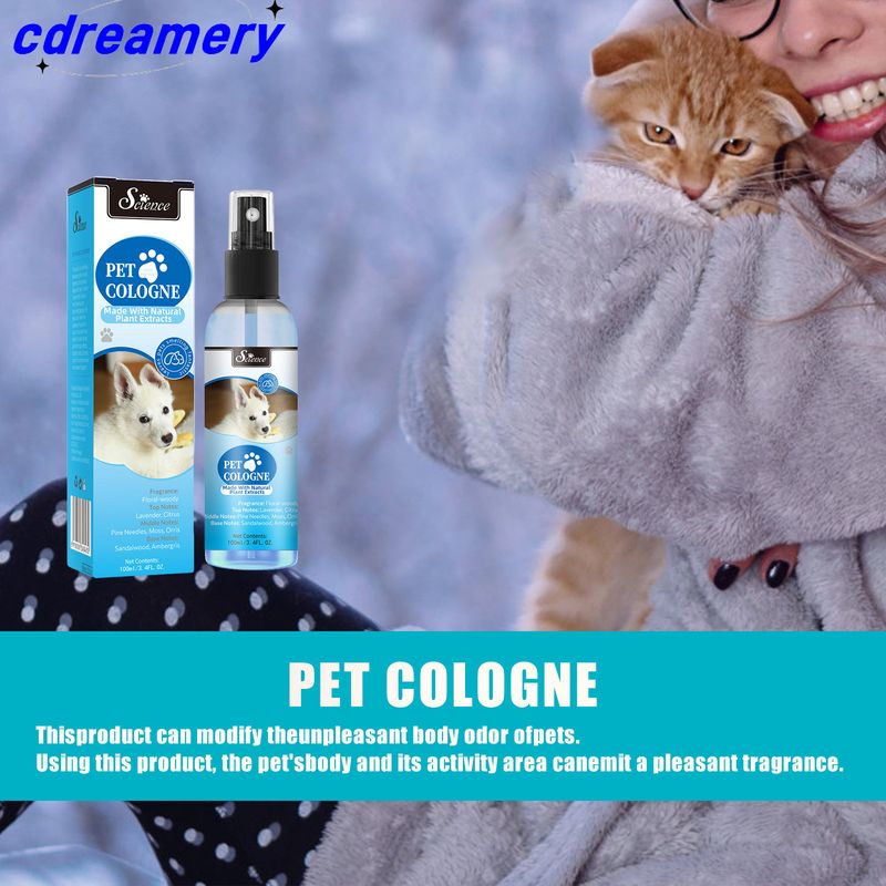 Pet Perfume, Universal Cat And Dog Perfume Spray, Removes Body Odor And Liquid Odor_voghion.com