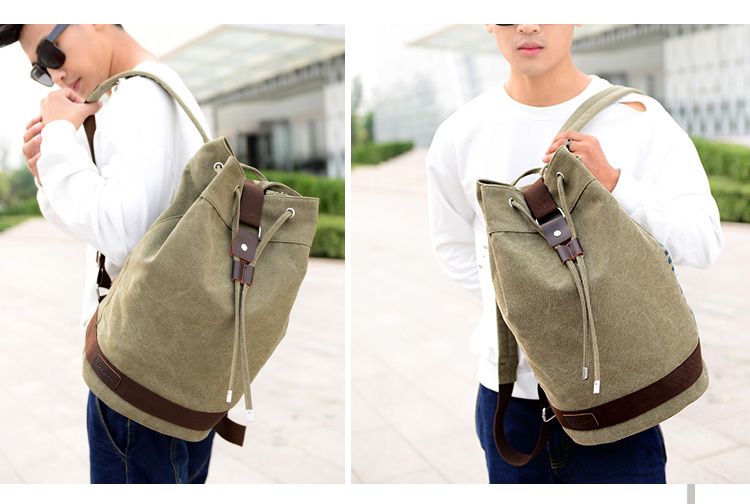 Zaino da viaggio in tela da uomo, casual, minimalista, portatile, per esterni_voghion.com