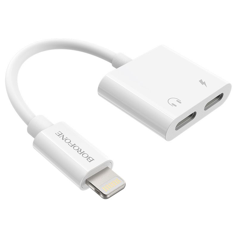 Music Festival BV11 iP-adapter med dual Lighting ljudladdning 2-i-1 omvandlarhuvud_voghion.com