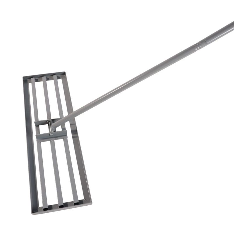 With 79.5 Leveling Duty Sand Lawn Golf Compost Farmland Heavy Tool Backyard Long Course Rake Handle Leveling Garden_voghion.com