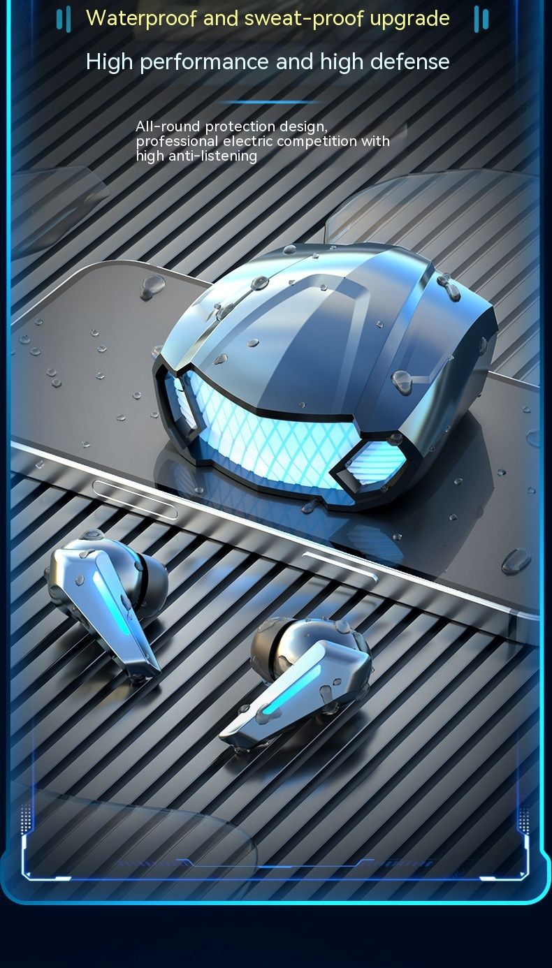 Nieuw cool sportwagenontwerp M5 TWS Draadloze Bluetooth 5.2 Dual Mode Esports Game-oortelefoons_voghion.com