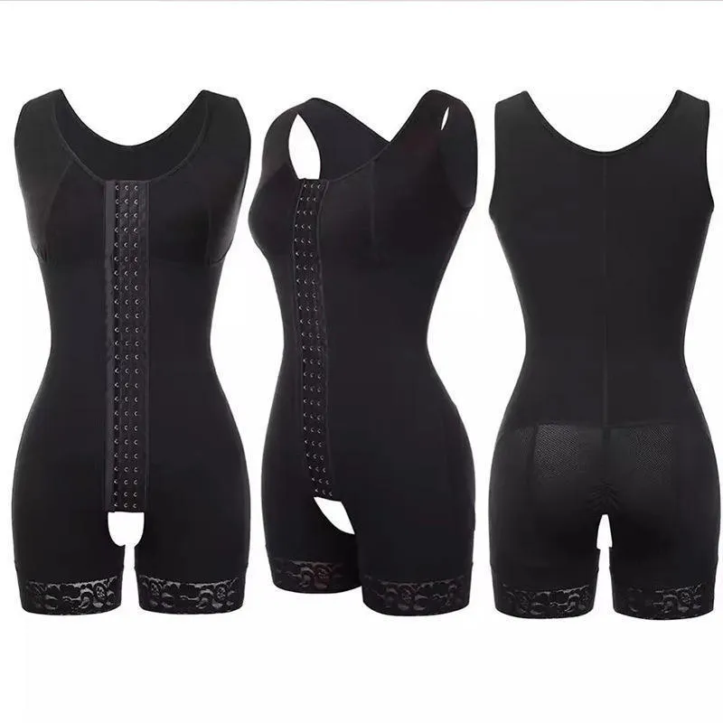 Waist Tummy Shaper Fas Colombian Girdle Waist Trainer Butt Lifter Shapewear Γυναικεία Tummy Control Body Shaper Μπροστινοί γάντζοι_voghion.com