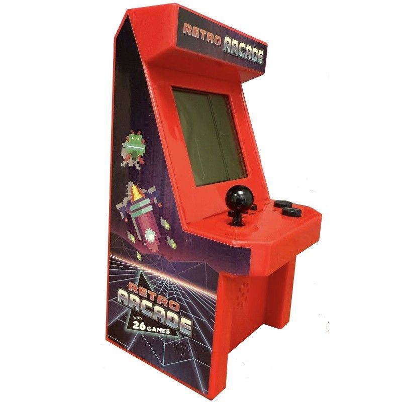 Mini Retro Arcade Machine With 26 Games Electronic Handheld Video Gaming Toy_voghion.com