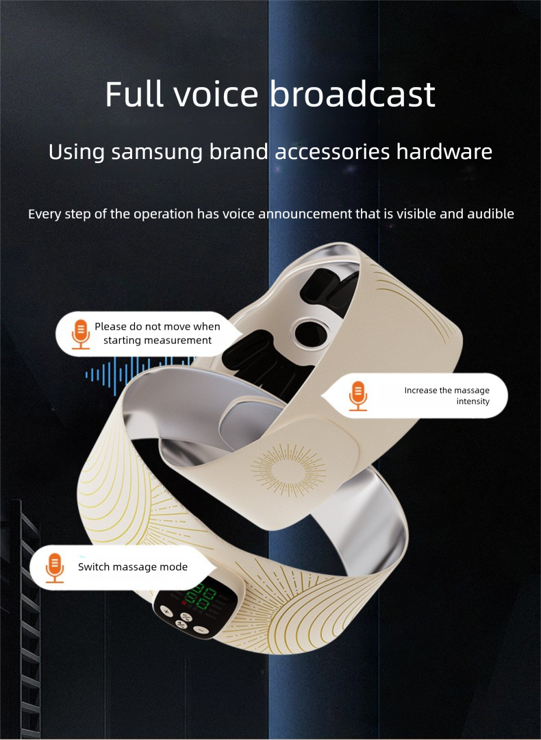 Massage Belt Heating Full Burn Body Silicone Exercise Abdominal Device EMS Waist Shaping_voghion.com