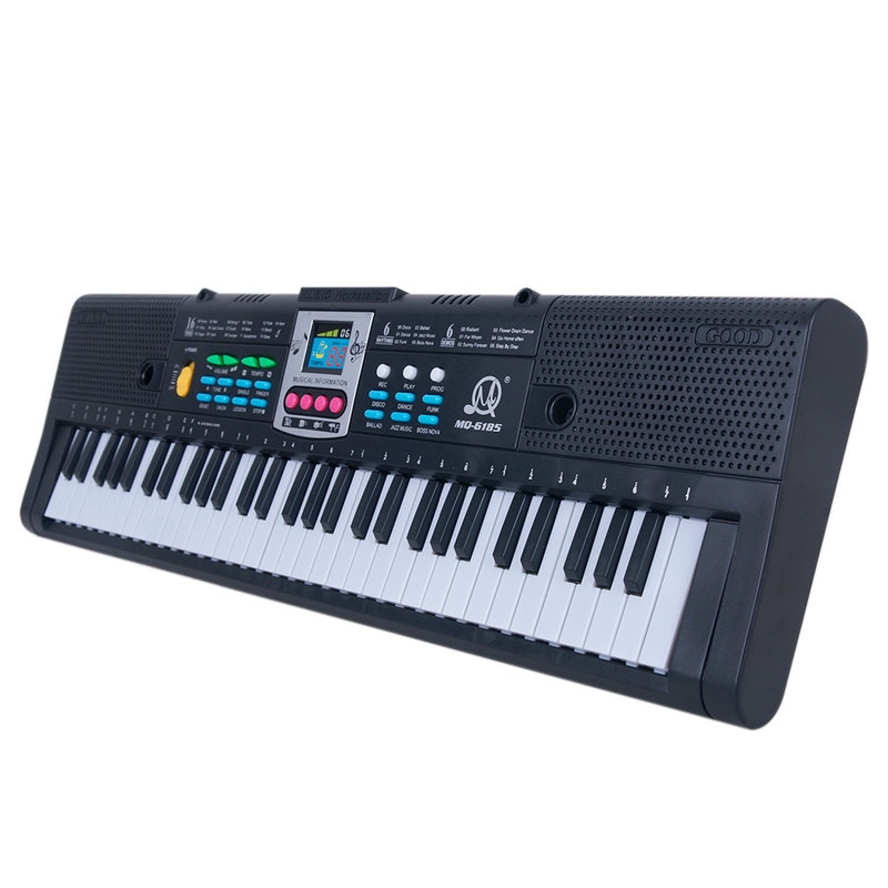 ToysMall 61 Key Multifunction Digital Electronic Music Piano Keyboard Toy With Microphone_voghion.com