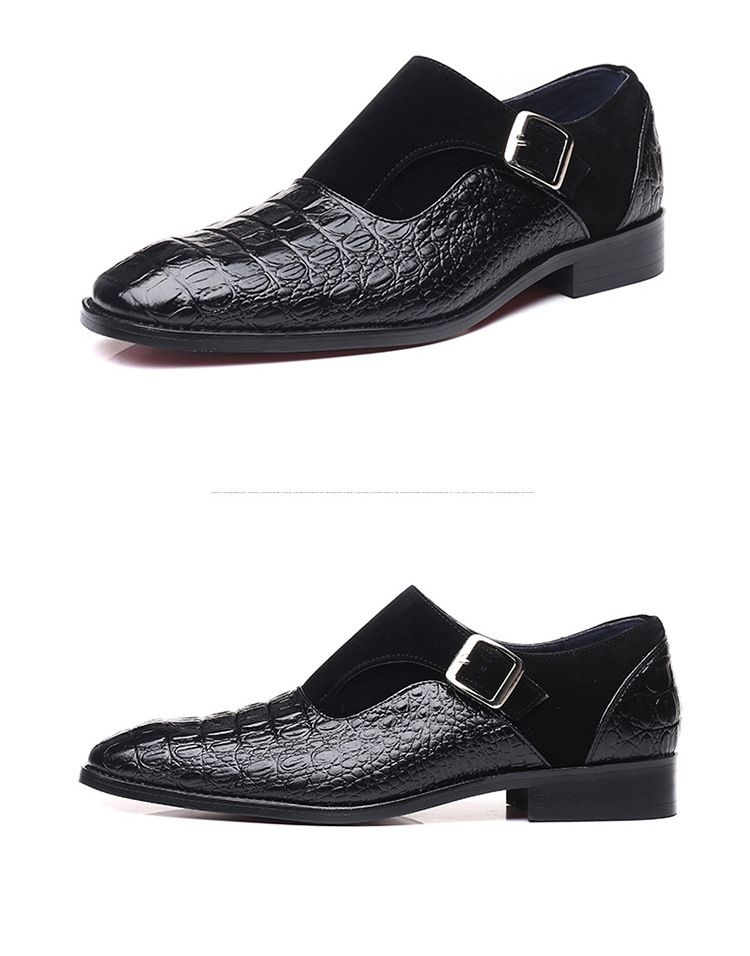 Men's Business Casual Dress Oxfords Formal Lace-Up Shoes for Office, Parties, and Daily Wear_voghion.com