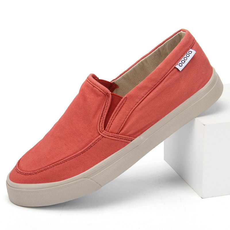 Primavera Autunno Nuova Tela Traspirante, Casual e alla Moda Classica Versatile, Bassa, Trendy, Suola Spessa, Comoda_voghion.com