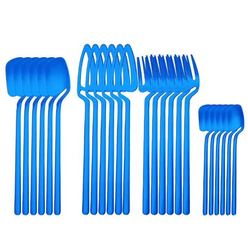 304 Fantasy Coffee Creative viseća šalica, žlica za desert od nehrđajućeg čelika, nož, vilica, žlica, set posuđa od 16/24 dijela_voghion.com