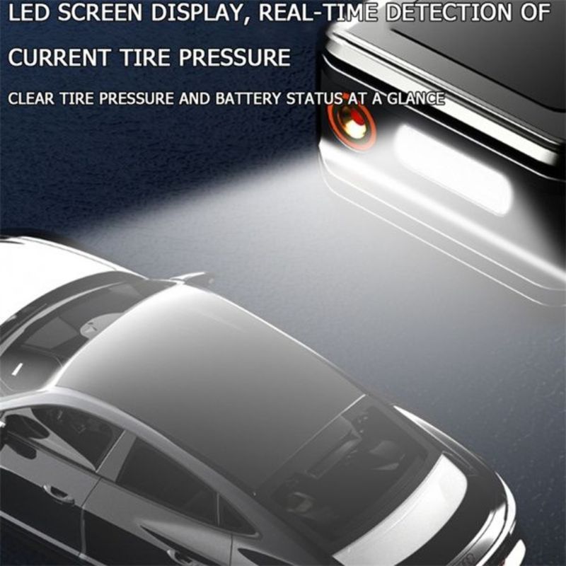 4 Digital Bank: Tire Used Be Car Tire Air Can Lighting Power Mini Inflator A LED A Display Air LED Compressor Use Compressor As_voghion.com