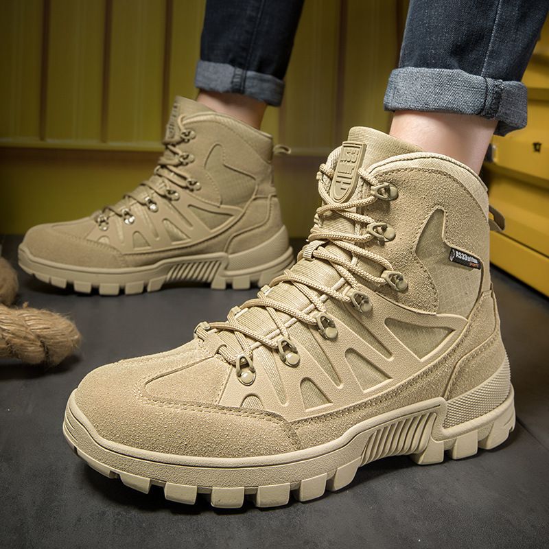 Neu Große High-Top Tactical Desert Herren Delta Combat Boots Outdoor Training Wanderschuhe_voghion.com