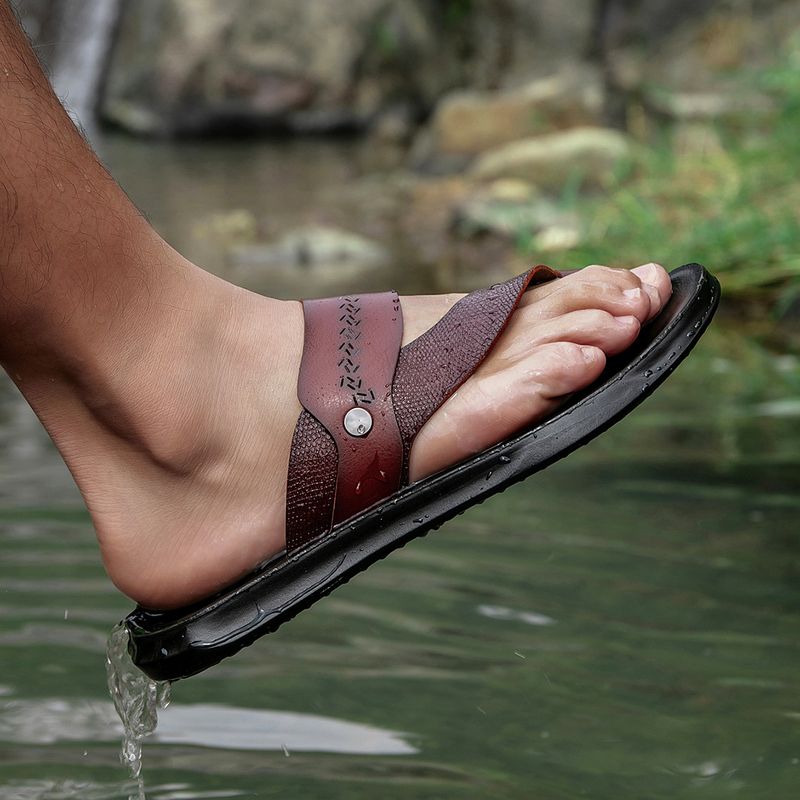 Herren Große Sommer Neue Mode Casual Sandalen_voghion.com