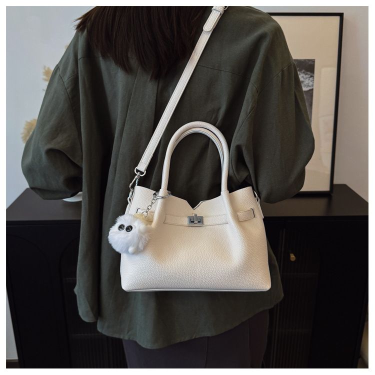 Borsa a secchiello personalizzata alla moda per donna, borsa a tracolla sottobraccio, borsa a mano casual da pendolare_voghion.com