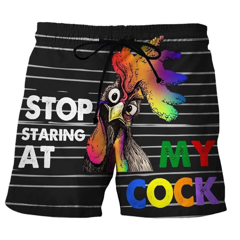 Premium Products 2025 Men's Beach Pants Fun 3D Digital Printing Creative Funny Banana Pattern Shorts_voghion.com