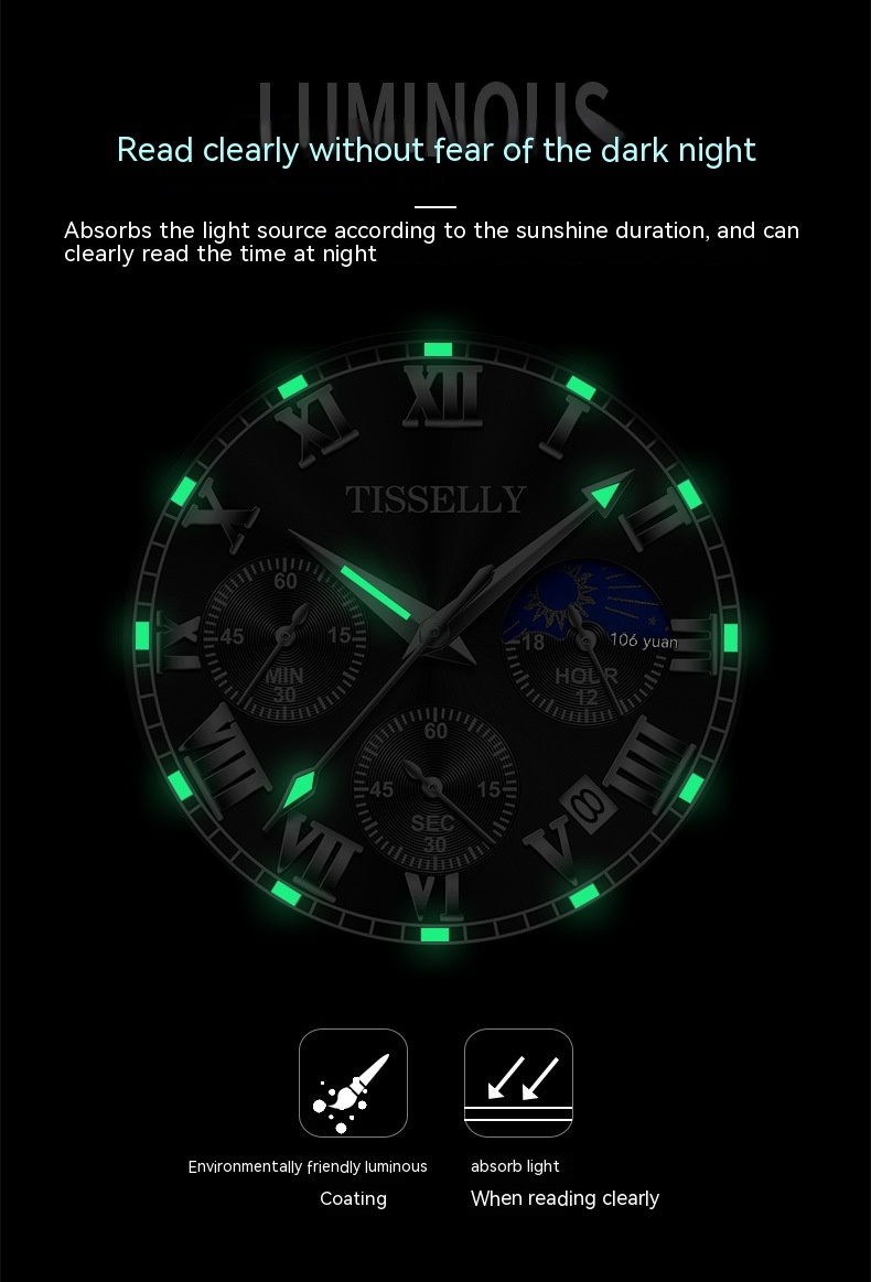 2023 nuovo orologio al quarzo da uomo di vendita caldo calendario orologio da uomo d'affari di moda orologio bagliore impermeabile_voghion.com