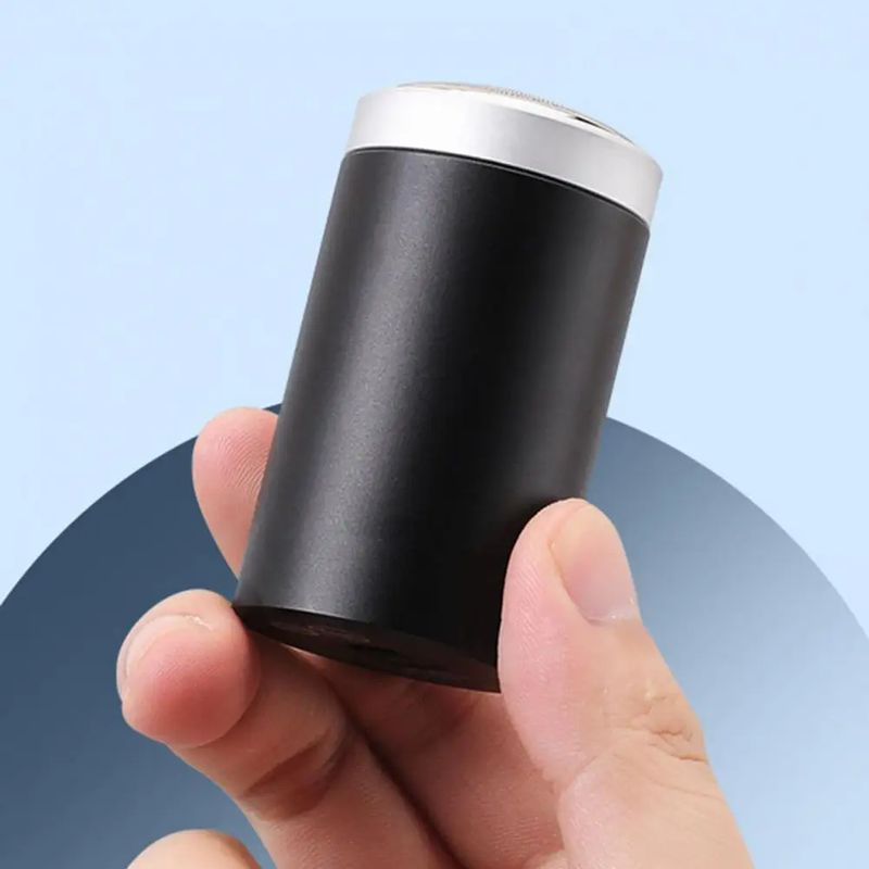 Portable Waterproof Electric Shaver with Sharp Blade Honeycomb Mesh Design Quick Clean Shaving Travel Mini Razor_voghion.com