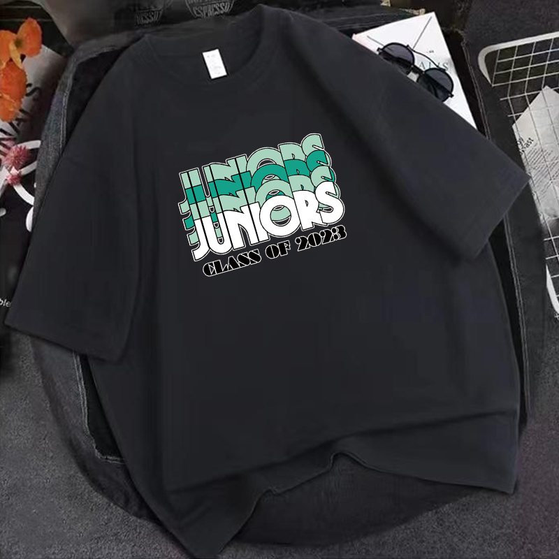 Trendig lös bomull Cool mångsidig elastisk par Stor t-shirt med rund hals för män sommar_voghion.com