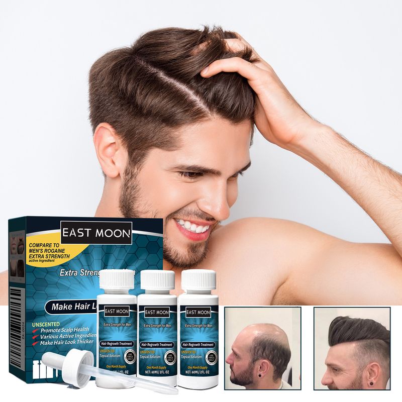 Lotion für Männer, pflegende Pflege, Anti-Fallen, festes Haar, dichte, feuchtigkeitsspendende Essenz, reaktiviert das Nachwachsen der Haare, reduziert Haarausfall_voghion.com