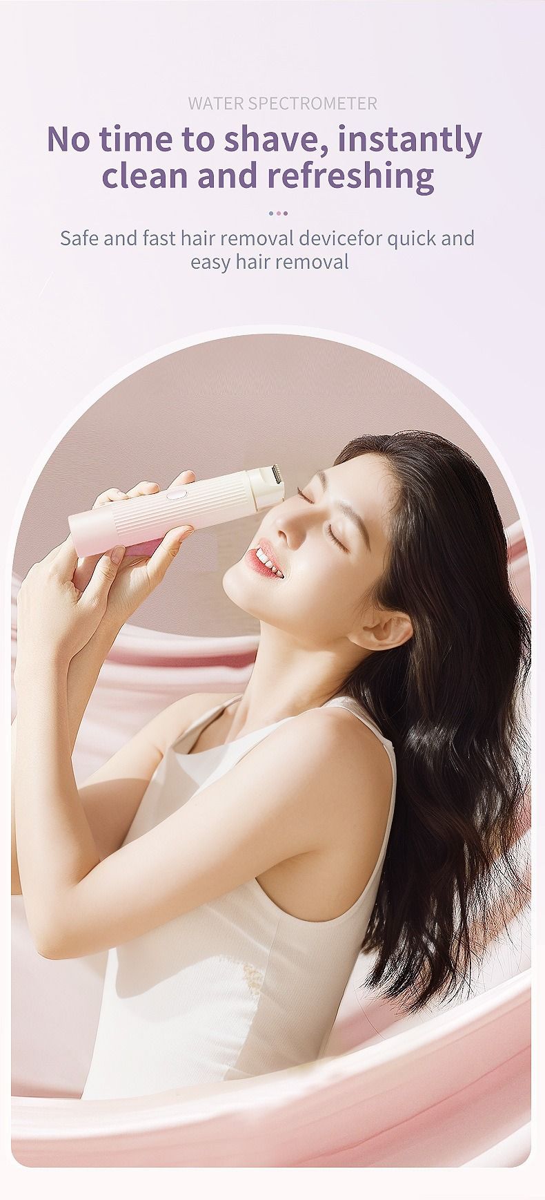 Epilator Full Body Electric Shaver For Women, Anal Hair Multifunctional Five Head Shaver, Private Parts Shaving And Hair Removal Instrument_voghion.com