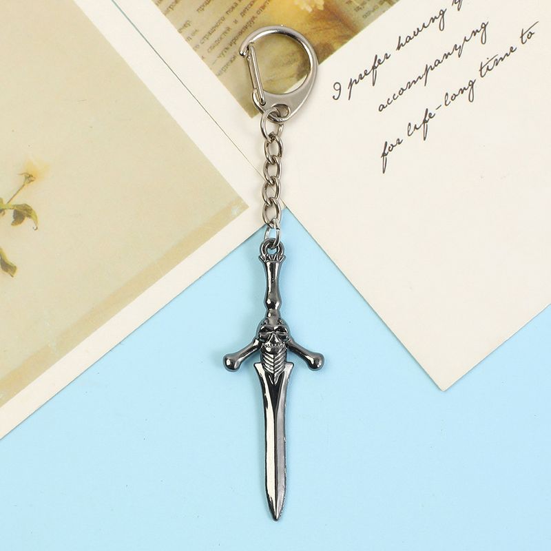 Frost Sorrow Weapon Model Keychain Zinc Alloy Pendant Hot Sale_voghion.com