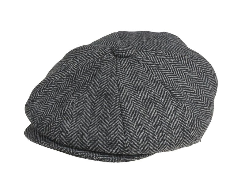 Hot Sale 2024 Retro Caps Men Octagonal Hats Peaky Blinders Newsboy Herringbone Flat Cap British Painters Hat Autumn Winter Berets_voghion.com