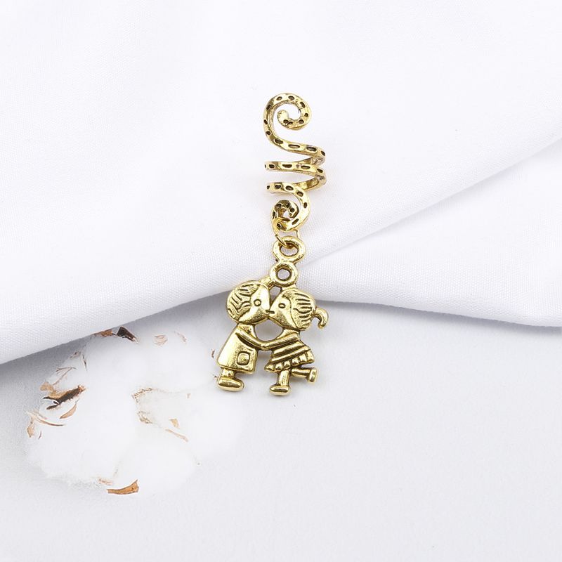 Fermagli per capelli con dreadlock, ornamenti per capelli in lega hip-hop, anelli per capelli a spirale a tema, accessori per capelli alla moda e cool per trecce da ragazza_voghion.com