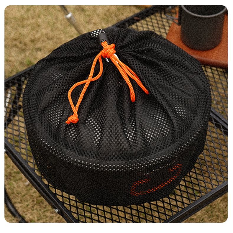 4.5L Camping Cookware Set - Large Capacity Outdoor Cooking Pot For BBQ Soup & Noodles Portable & Durable_voghion.com