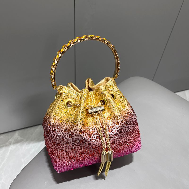 Sacs pour femmes, pochettes de soirée avec strass, sacs à main et sacs à main, sac à bandoulière de luxe de créateur, pochette en cristal brillant, sac seau_voghion.com