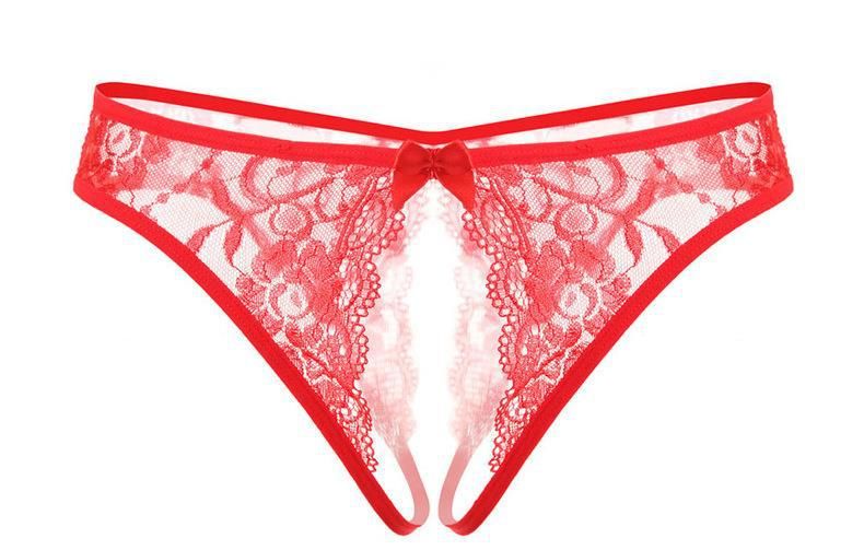Kadın İç Giyim Seksi Dantel Açık Kasık Seksi Külot Düşük Bel Güzel Kalçalar Şeffaf Temptation T Pantolon_voghion.com
