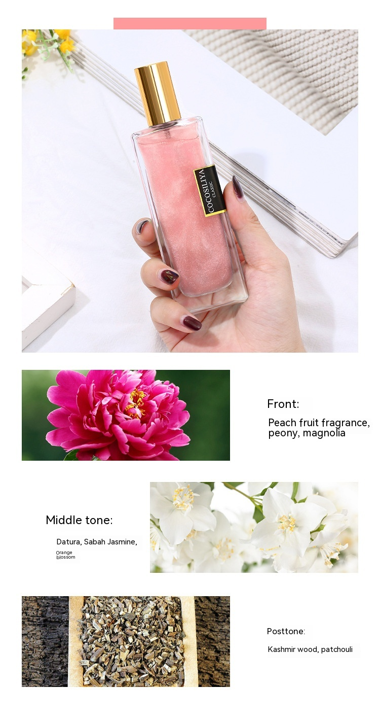 Nuovo profumo da donna 2023 COCOSILIYA Gold Quicksand Profumo da donna Regalo fresco e durevole_voghion.com