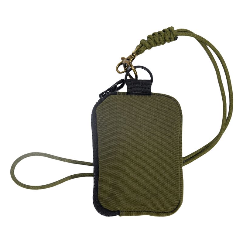 Marsupio compatto – Custodia sottile in tessuto Oxford per carte e contanti (RFID-safe, espandibile, design minimalista unisex)_voghion.com