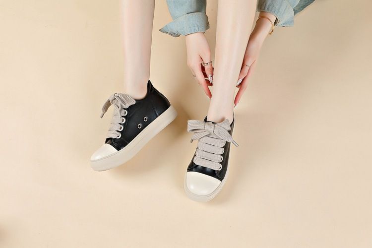 2023 European and American cross border thick laces trendy shoes couple sneakers_voghion.com
