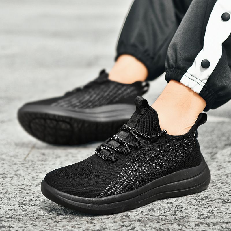 Scarpe da corsa casual con suola morbida e traspirante in mesh da uomo, nuove per la primavera e l'estate_voghion.com