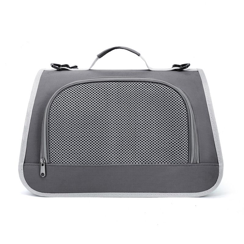 Borsa a tracolla singola portatile Direct Carrier pieghevole, comoda e traspirante per animali domestici e gatti._voghion.com