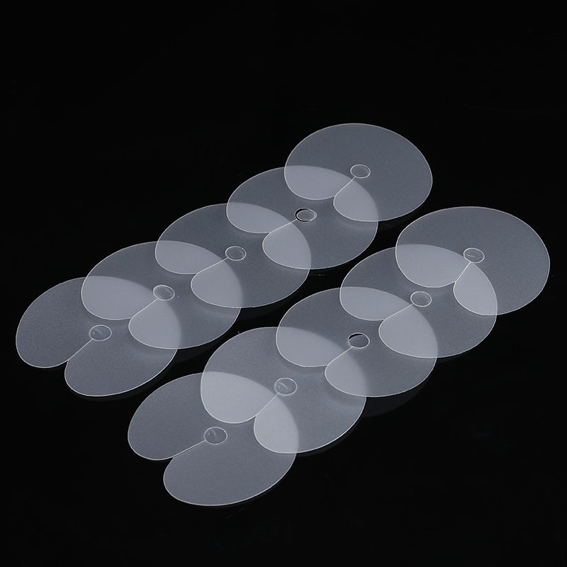50PCS Round Hair Heat Protector Shields Heat Insulation Sheet Protector Shield Scale Hair Accessories Connectors Extensions_voghion.com