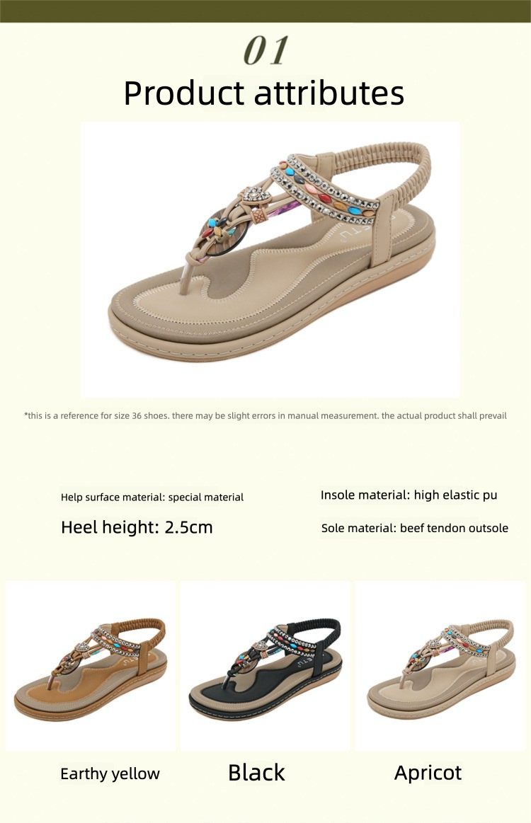 W676-2 New 2025 Toe-Post Rhinestone Sandals For Women Comfortable_voghion.com