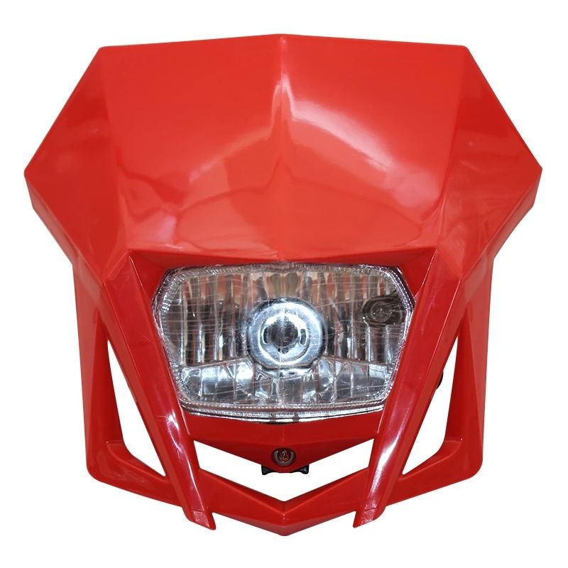 Universal Motorrad Scheinwerfer Scheinwerfer Verkleidung Farol De Milha Para Moto Fit Für HONDA XR CRF 150 230 250 450 Dirt Bike_voghion.com