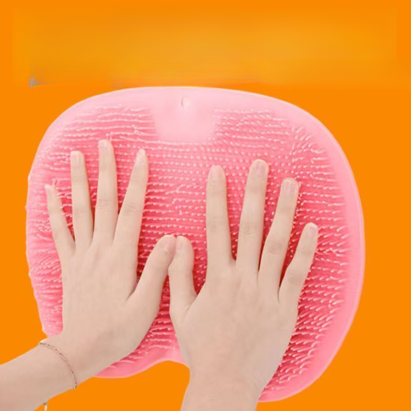 Bathroom Massage Pad Foot Brush Suction Wall Back Scrubber Bath Magic_voghion.com