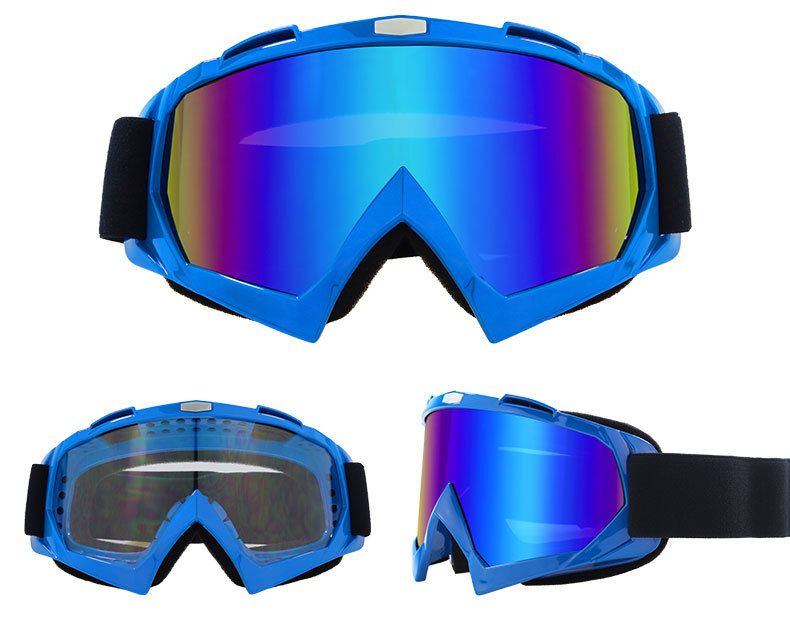 Premium Motorcycle Goggles For Off-Road Racing & Snow Sports – Anti-Fog, UV Protection, Interchangeable Lenses, Unisex Design_voghion.com